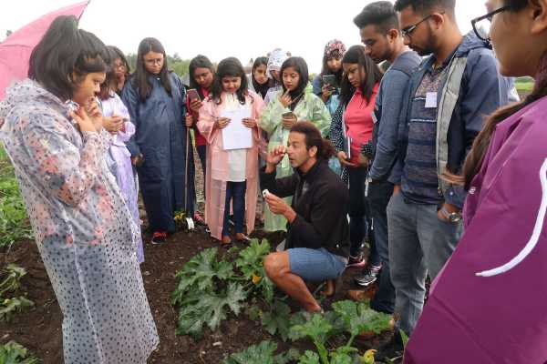 A visit to Rheinau provided insights into organic farm production (Image: WFSC)