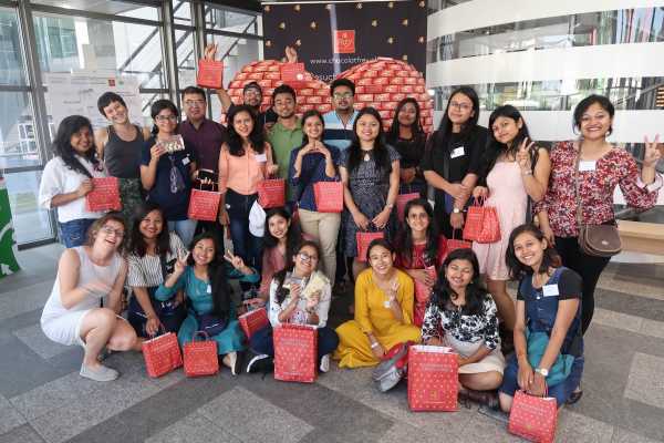 A final visit to enjoy some Swiss chocolate before saying goodbye to this great group of change makers (Image: WFSC)