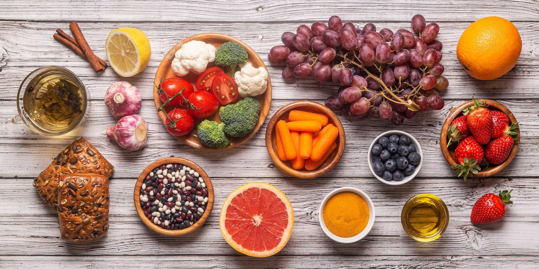 Fruit and Vegetable Table