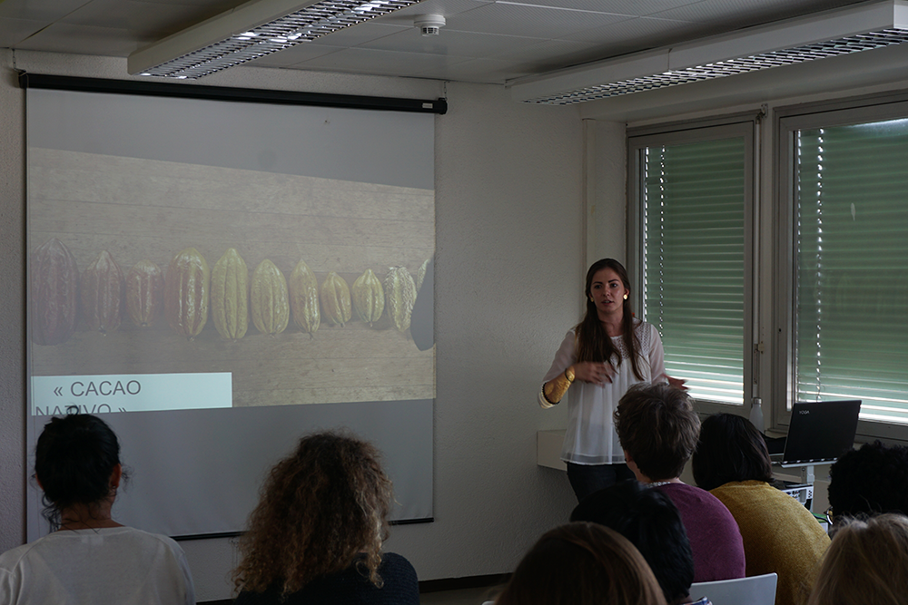 Presentation by a Choba Choba representative during the Summer School 2019. 