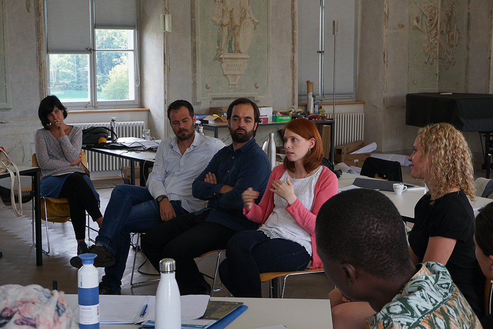 SoulSpice Co-Founder Meret Brotbek elaborating on their mission of creating a sustainable and fair food system that benefits all actors involved.