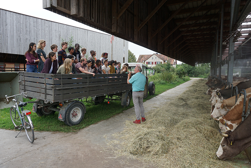 Farm tour visit with the Summer School cohort of 2019. 