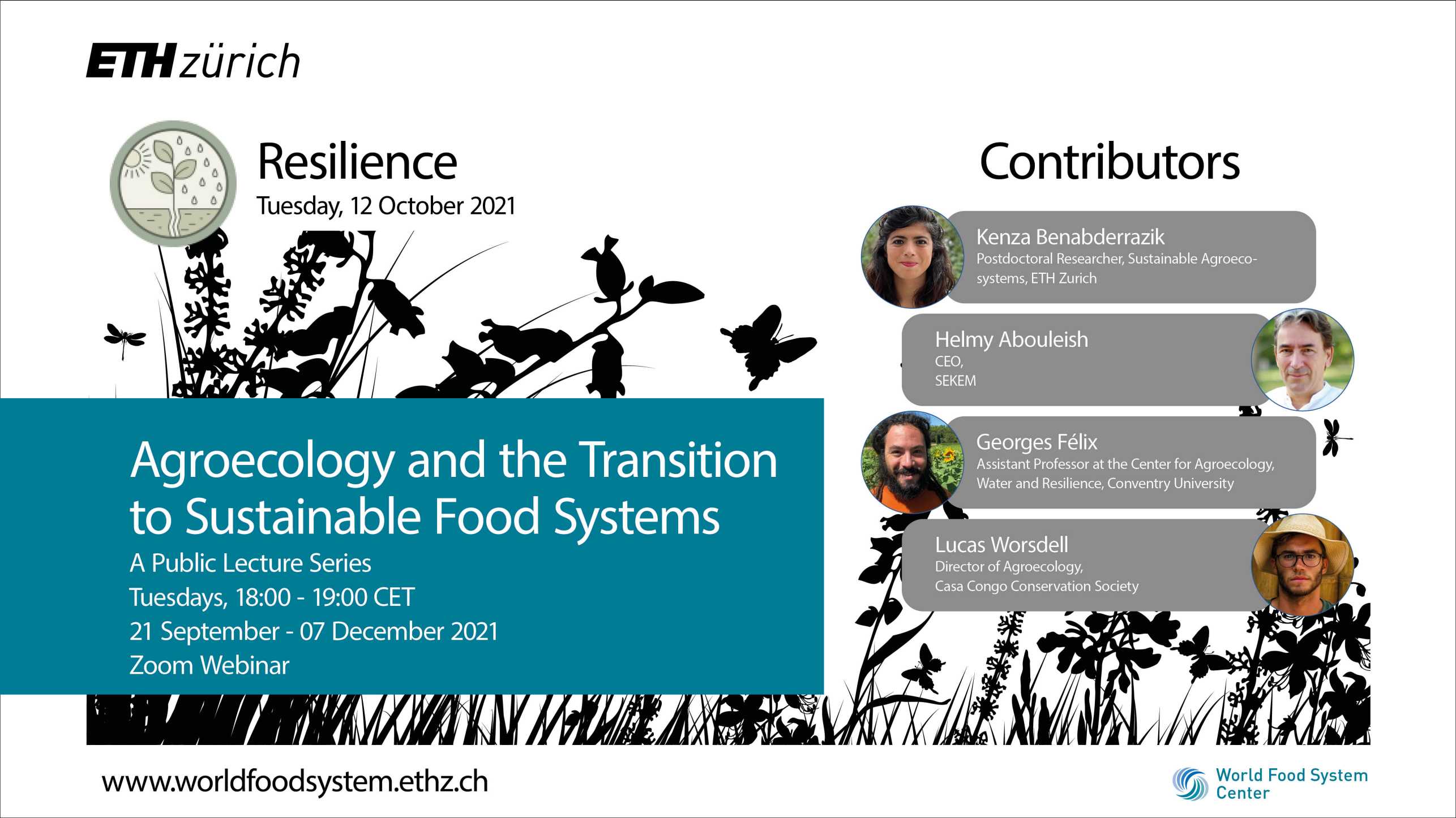 Agroecology Lecture Series- Resilience