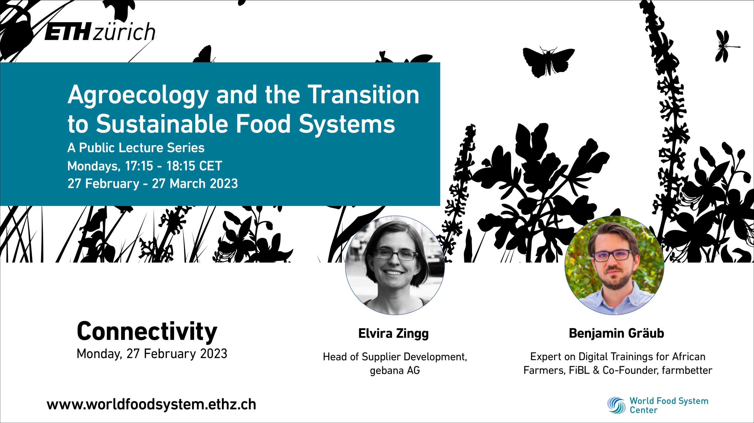 Enlarged view: Agroecology Lecture Series- Connectivity