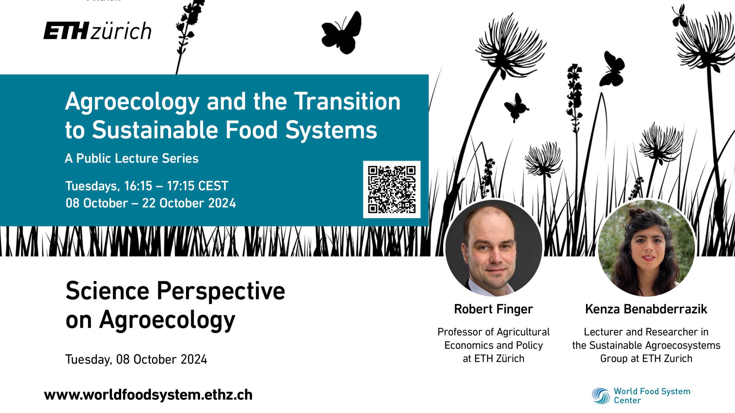 Enlarged view: Agroecology Lecture Series - Science Perspective