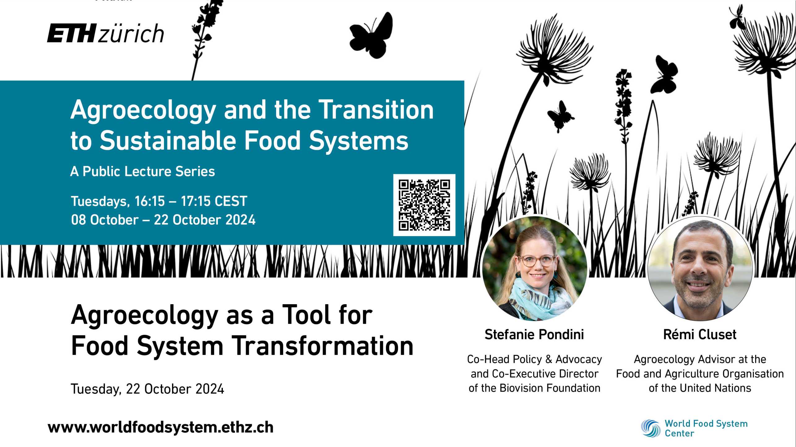 Enlarged view: Agroecology Lecture Series - Tool for Food System Transformation