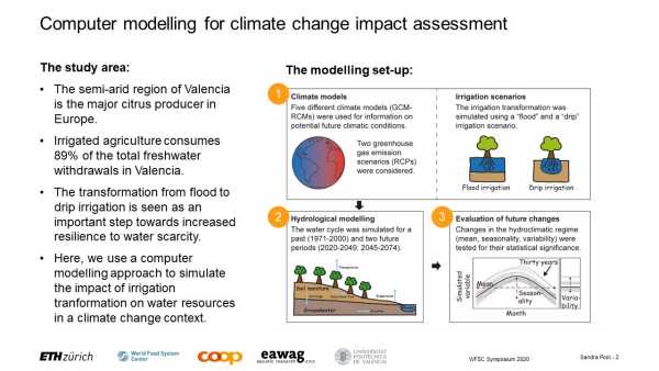 Irrigation and climate change: implications for water resources in the semi-arid region of Valencia (Spain)