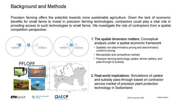 Contractors in Precision Farming Uptake – A Spatial Economic Analysis