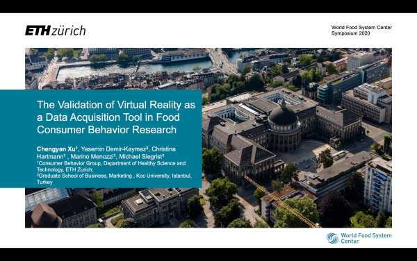 The comparability of consumers’ behavior in virtual reality and real life based on a cereal ranking task