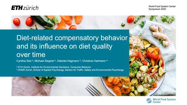 Diet-related compensatory behavior and its influence on healthy weight management and diet quality