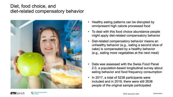 Diet-related compensatory behavior and its influence on healthy weight management and diet quality