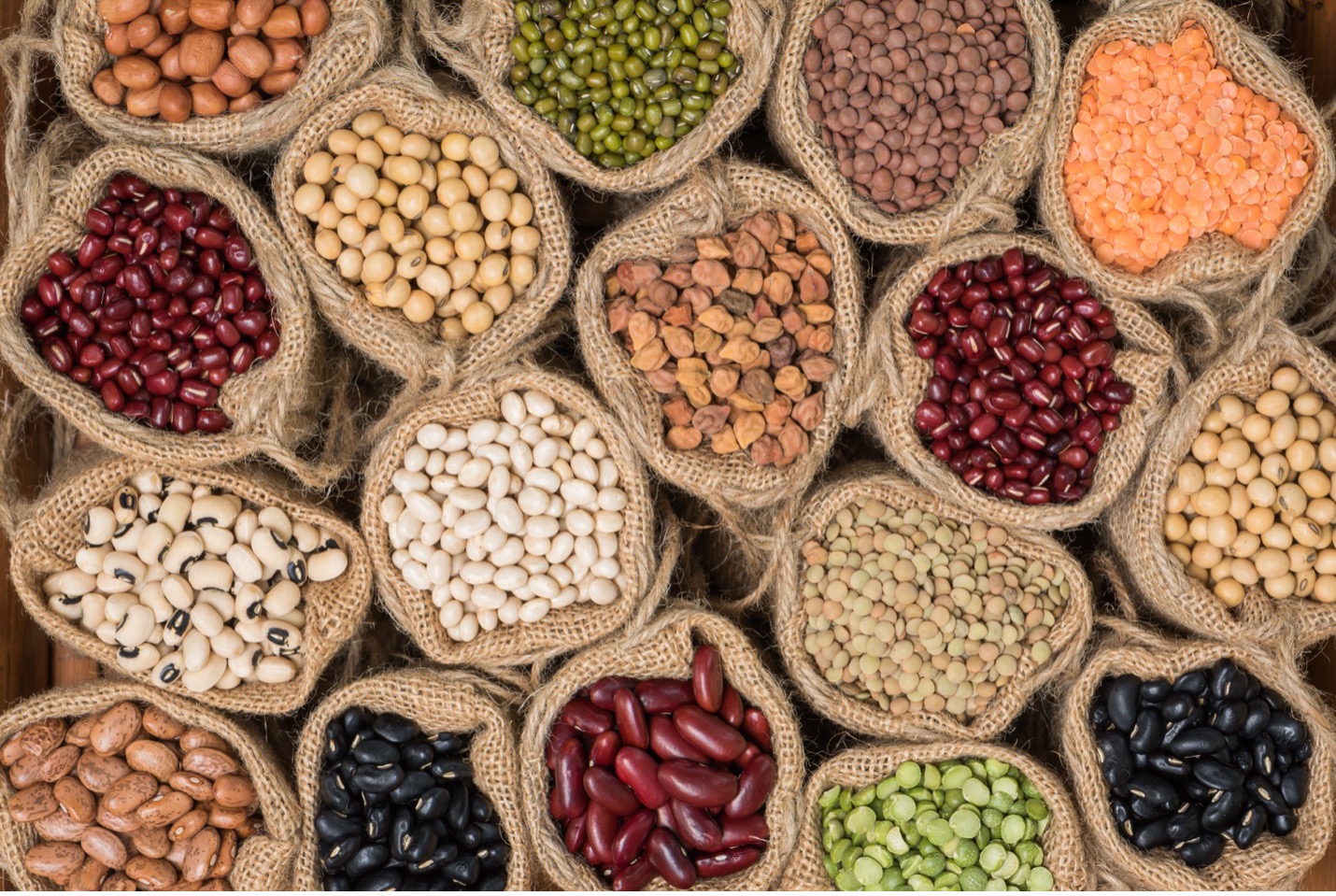 Legumes and grains